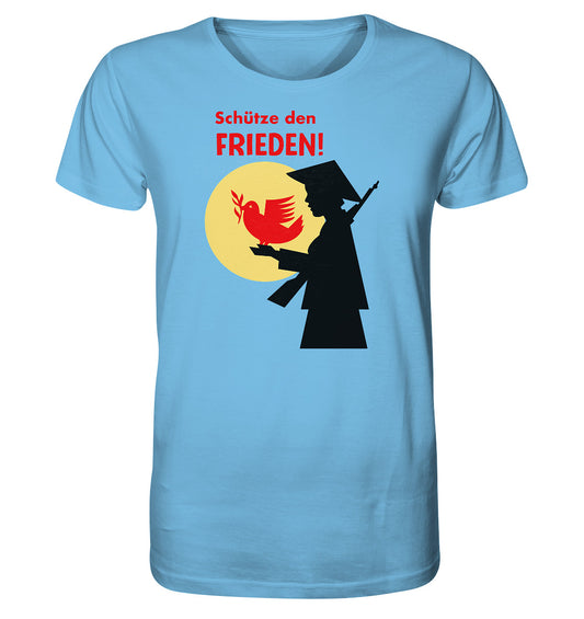 ORGANIC BIO SHIRT UNISEX • SCHÜTZE DEN FRIEDEN! SOLIDARITÄT MIT VIETNAM