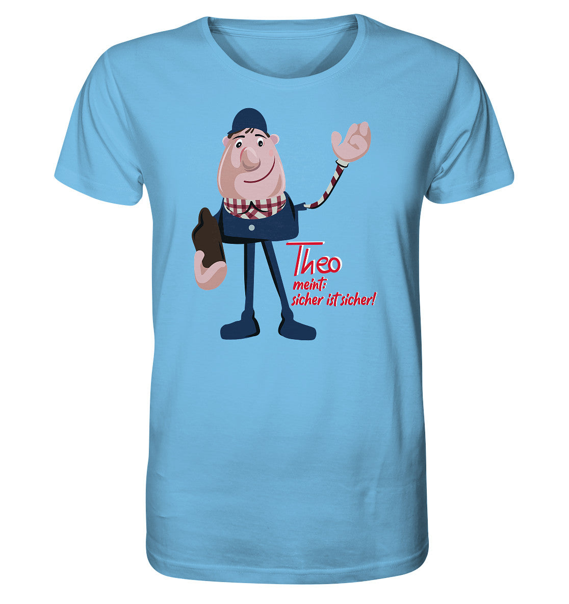 ORGANIC BIO SHIRT UNISEX • ARBEITSSCHUTZ THEO - SICHER IST SICHER