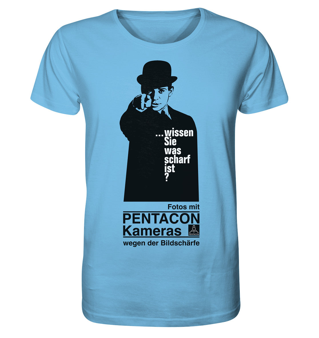 ORGANIC BIO SHIRT UNISEX • PENTACON - WISSEN SIE WAS SCHARF IST