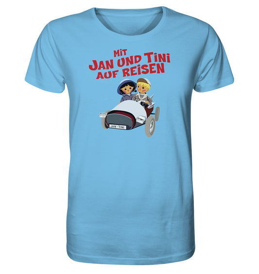 ORGANIC BIO SHIRT UNISEX • MIT JAN UND TINI AUF REISEN