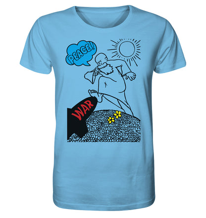 ORGANIC BIO SHIRT UNISEX • PEACE & WAR (ORIGINAL DDR-PLAKAT)