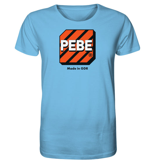 ORGANIC BIO SHIRT UNISEX • PEBE BAUKASTEN - MADE IN GDR