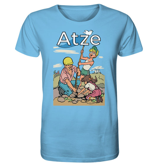 ORGANIC BIO SHIRT UNISEX • ATZE - TITEL FRIEDENSFLAGGE