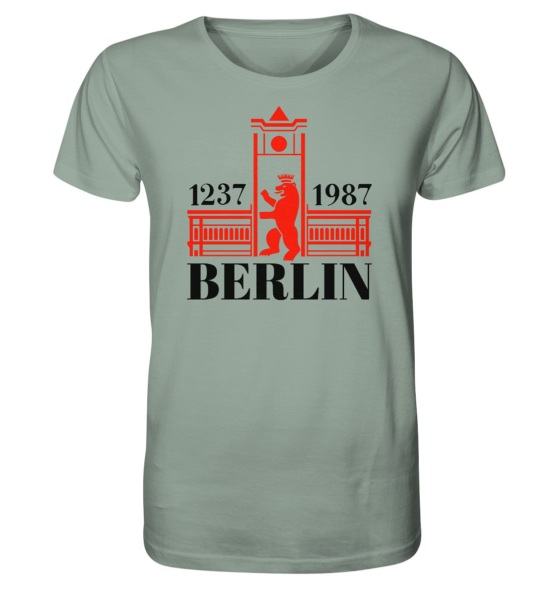 ORGANIC BIO SHIRT UNISEX • BERLIN 1237-1987