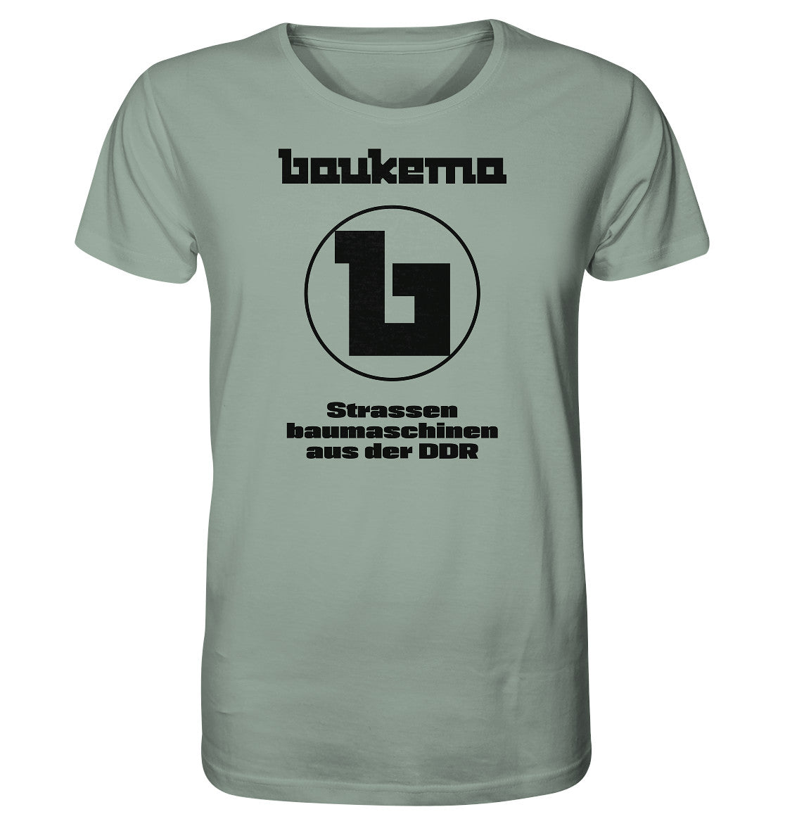 ORGANIC BIO SHIRT UNISEX • BAUKEMA STRASSENBAUMASCHINEN - hell
