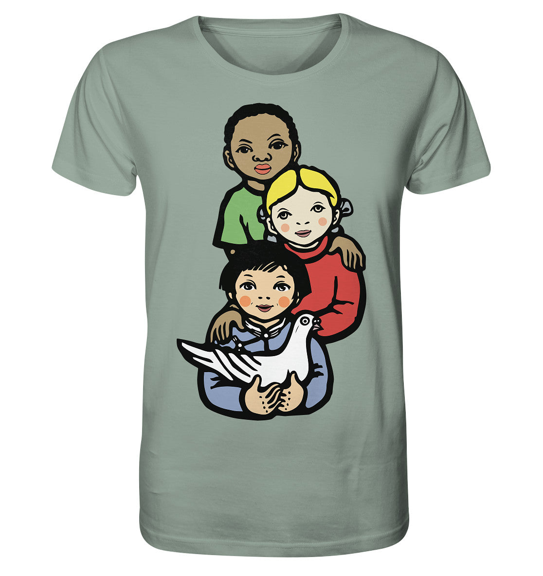 ORGANIC BIO SHIRT UNISEX • WELTFRIEDEN - WORLD PEACE, LI BING-FAN 1967