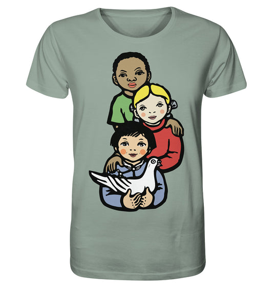 ORGANIC BIO SHIRT UNISEX • WELTFRIEDEN - WORLD PEACE, LI BING-FAN 1967