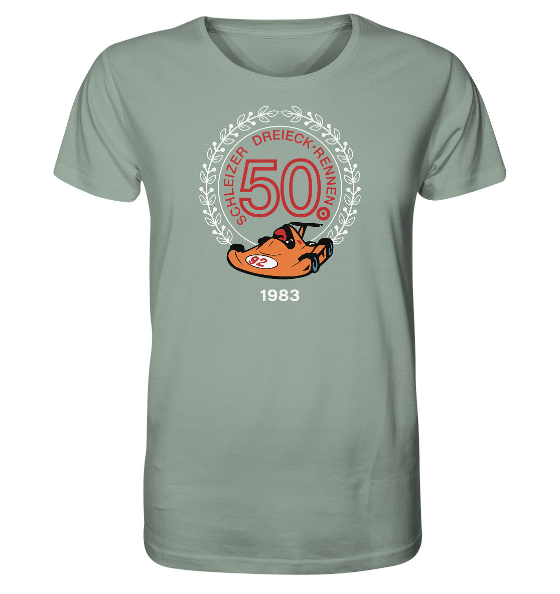 ORGANIC BIO SHIRT UNISEX • 50. SCHLEIZER DREIECK-RENNEN 1983