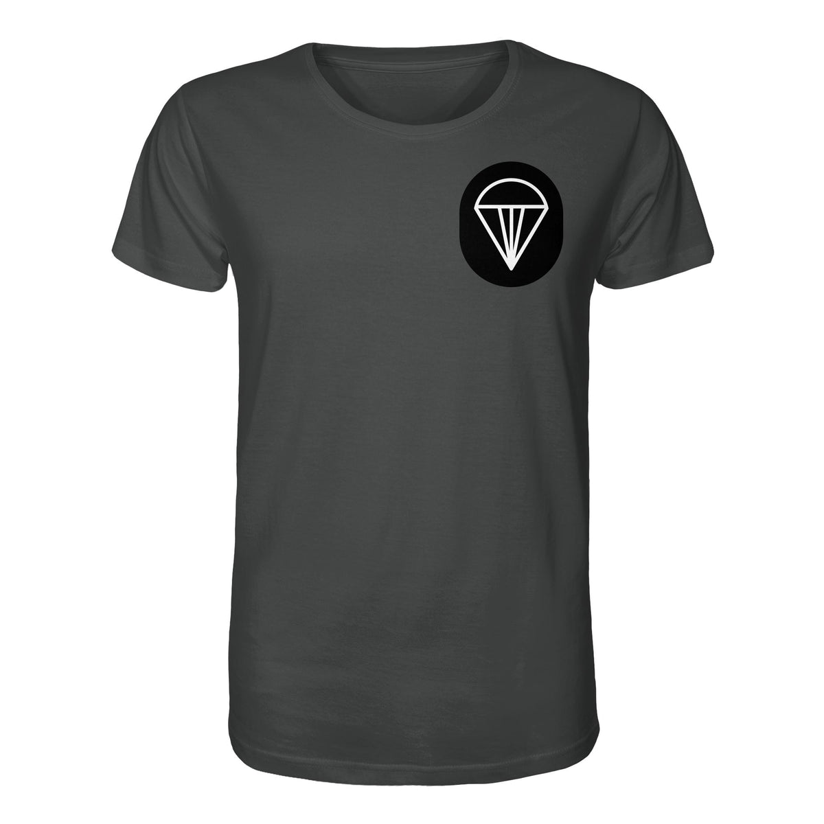 DDR Ostalgie Bio-Shirt Unisex • NVA EMBLEM - FALLSCHIRMJÄGER