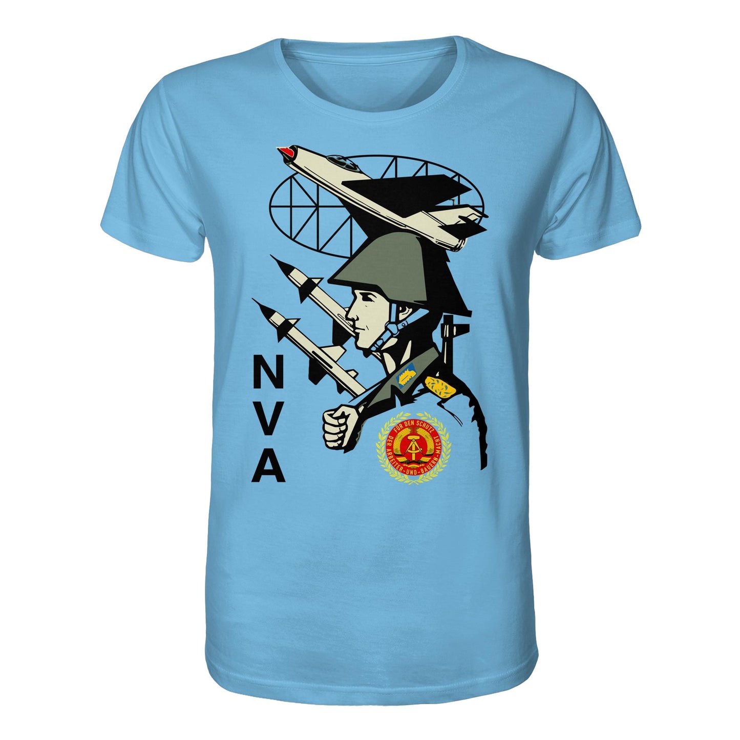 DDR Ostalgie Bio-Shirt Unisex • NVA - WERBEPLAKAT (ORIGINAL)