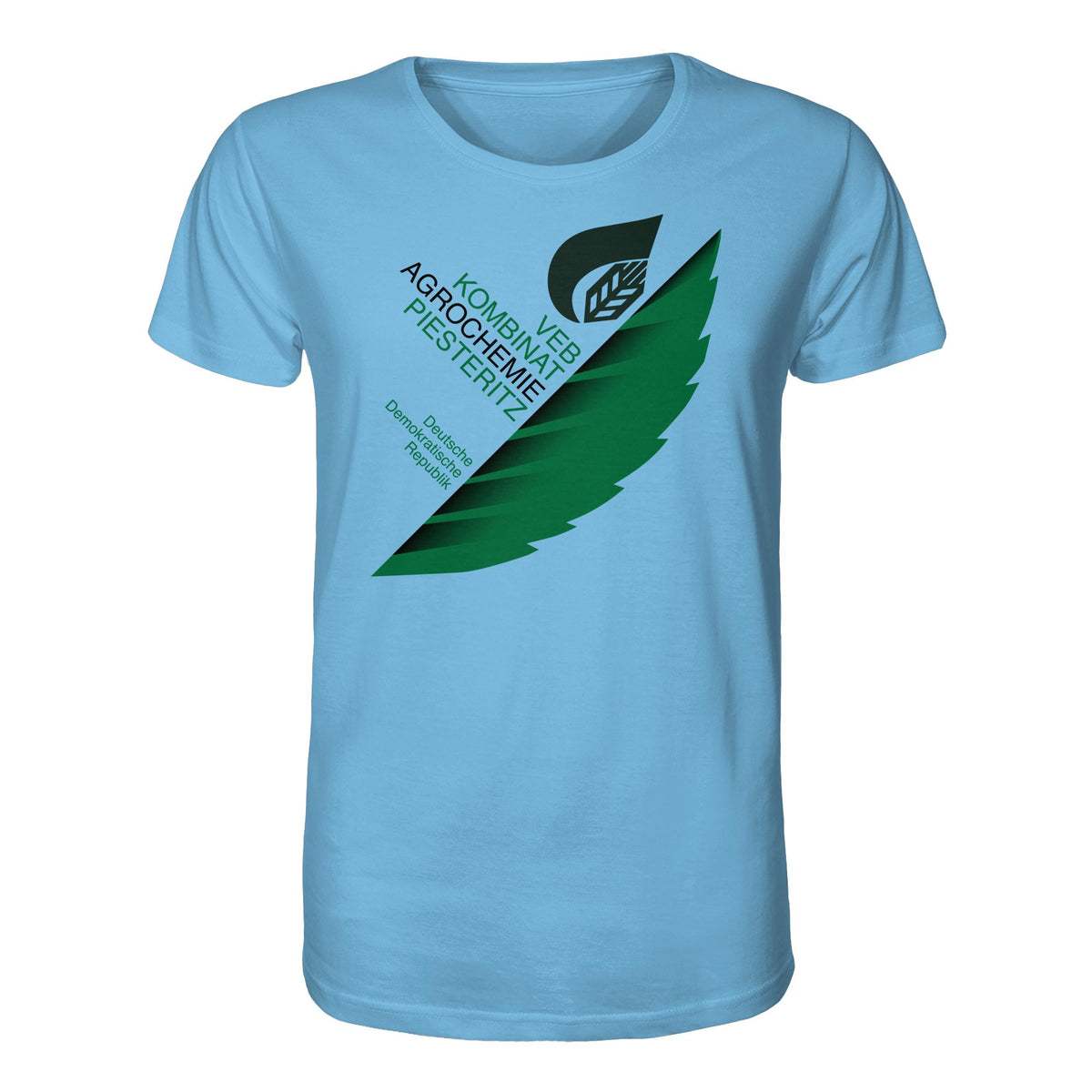 DDR Ostalgie Bio-Shirt Unisex • VEB KOMBINAT AGROCHEMIE PIESTERITZ