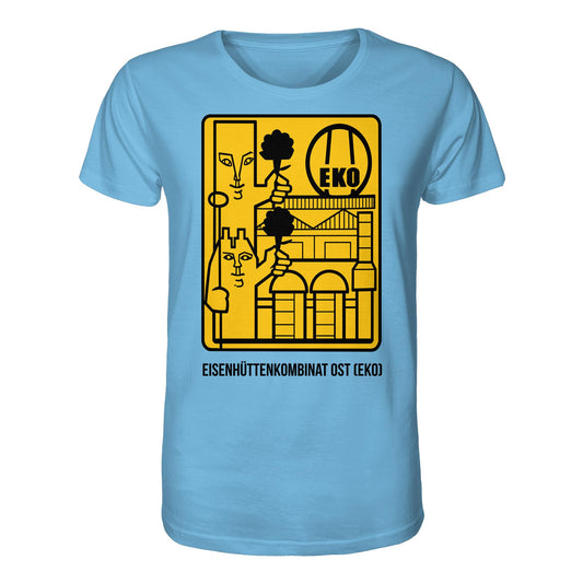 DDR Ostalgie Bio-Shirt Unisex • EISENHÜTTENKOMBINAT OST (EKO)