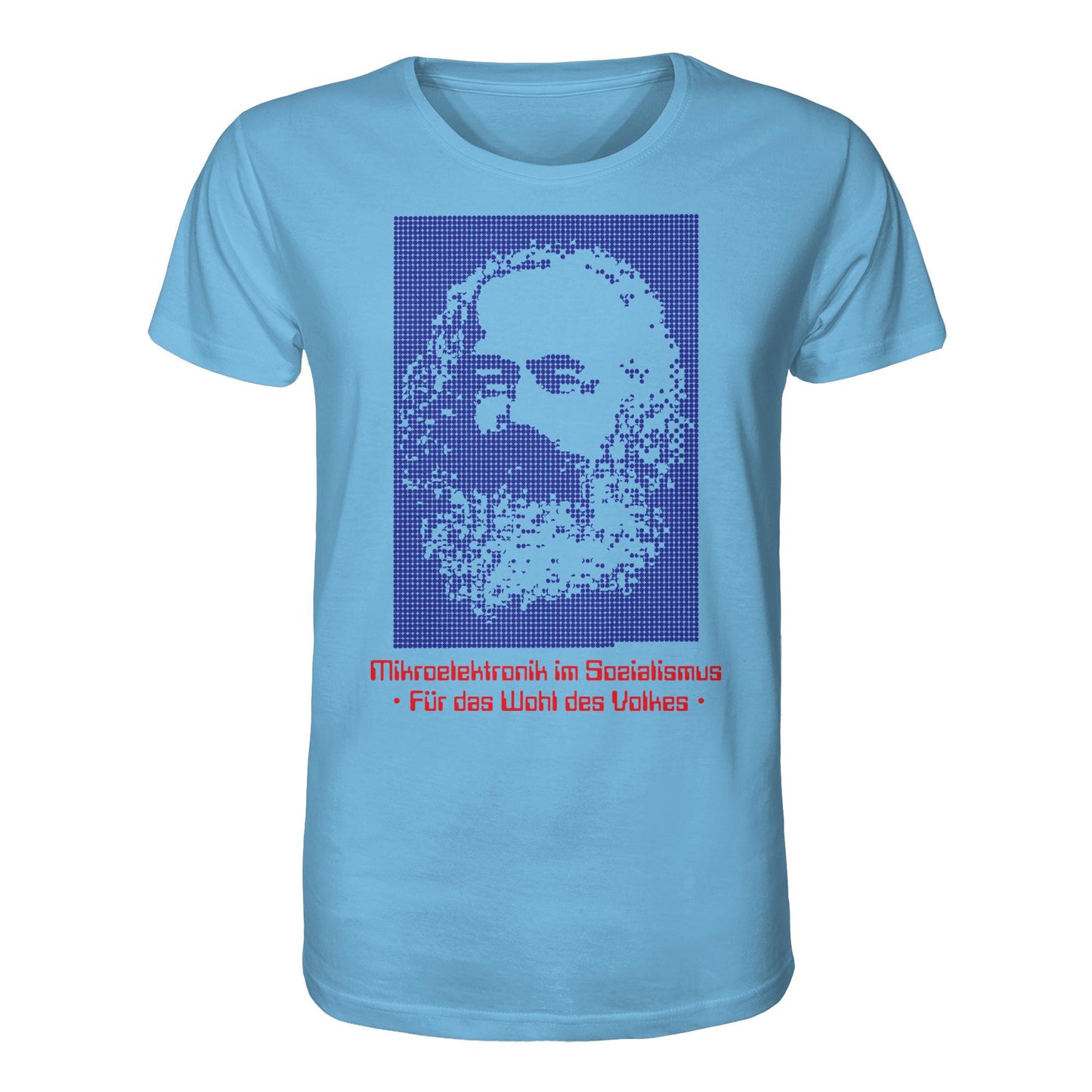 DDR Ostalgie Bio-Shirt Unisex • DDR MIKROELEKTRONIK FÜR DAS WOHL DES VOLKES (ORIGINAL POSTER)