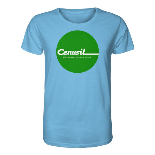 DDR Ostalgie Bio-Shirt Unisex • CENUSIL - VEB CHEMIE NÜNCHRITZ