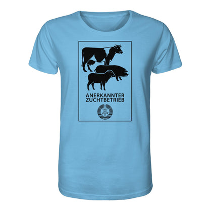 ORGANIC BIO SHIRT UNISEX • ANERKANNTER ZUCHTBETRIEB (ORIGINALSCHILD)