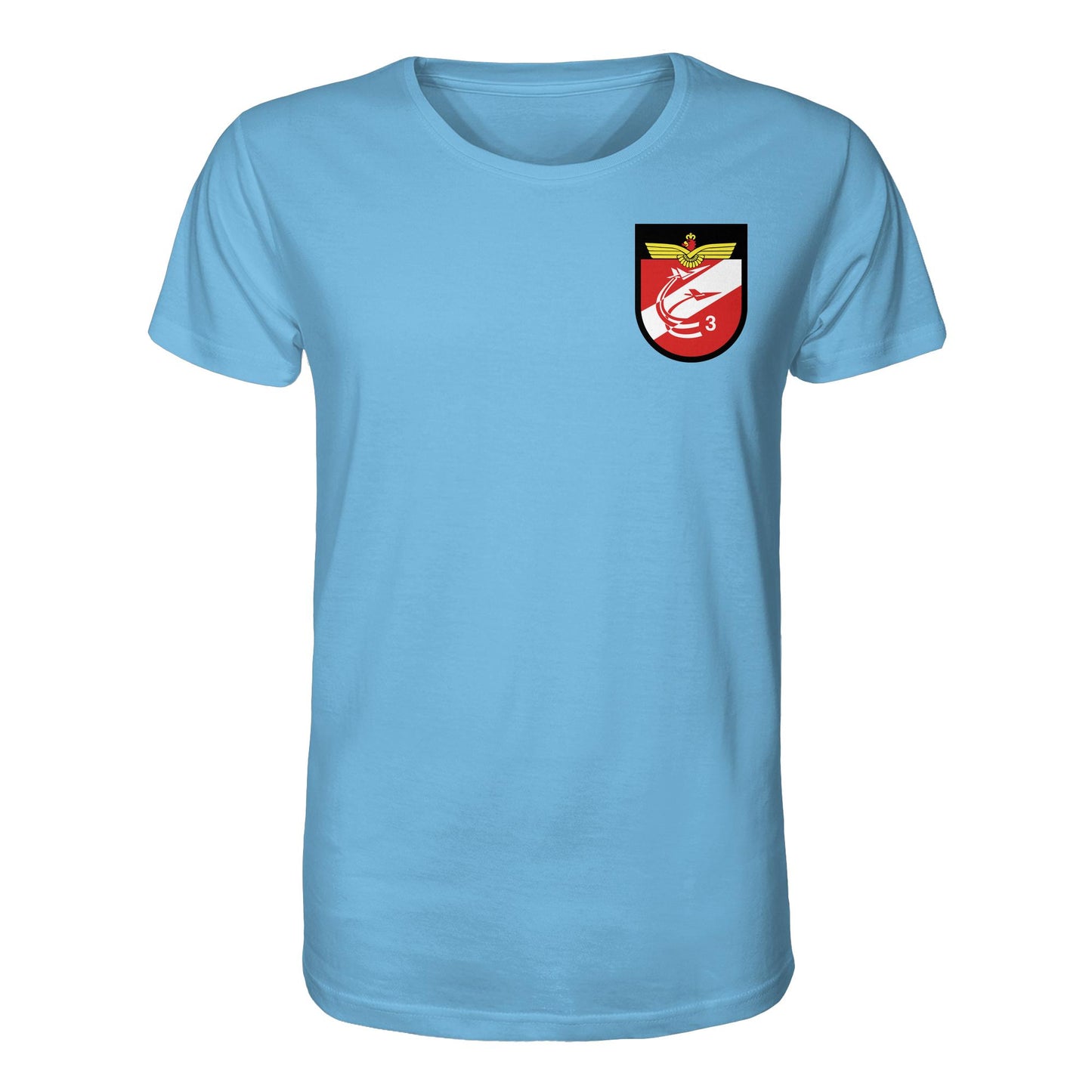 DDR Ostalgie Bio-Shirt Unisex • NVA EMBLEM - JAGDGESCHWADER 3