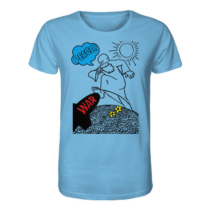 ORGANIC BIO SHIRT UNISEX • PEACE & WAR (ORIGINAL DDR-PLAKAT)