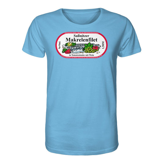 ORGANIC BIO SHIRT UNISEX • SASSNITZER MAKRELENFILET - VEB FISCHWERK