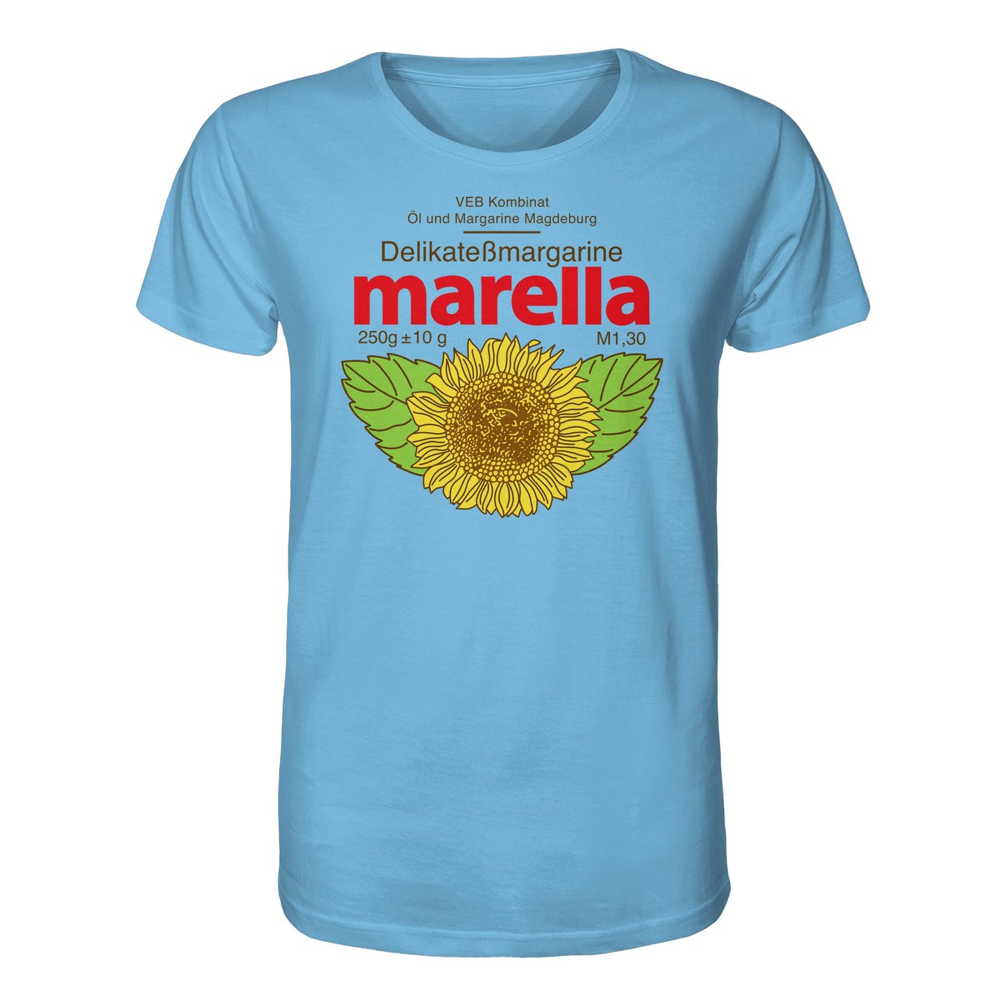 DDR Ostalgie Bio-Shirt Unisex • MARELLA MARGARINE - VEB KOMBINAT ÖL MAGDEBURG