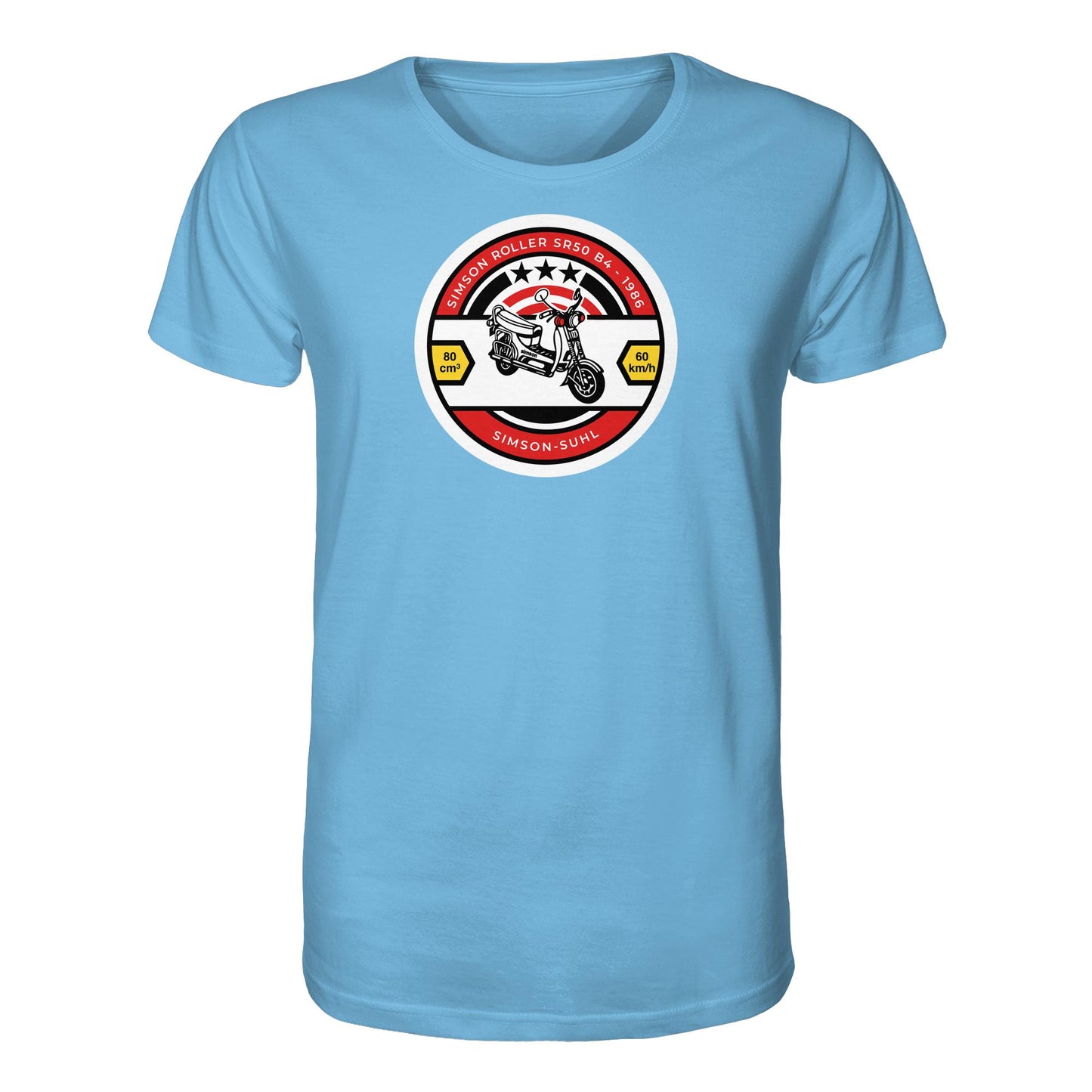 ORGANIC BIO SHIRT UNISEX • SIMSON SR50 - ORIGINAL BIERDECKEL