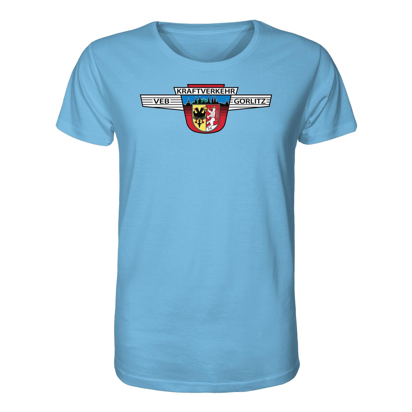 DDR Ostalgie Bio-Shirt Unisex • VEB KRAFTVERKEHR GÖRLITZ