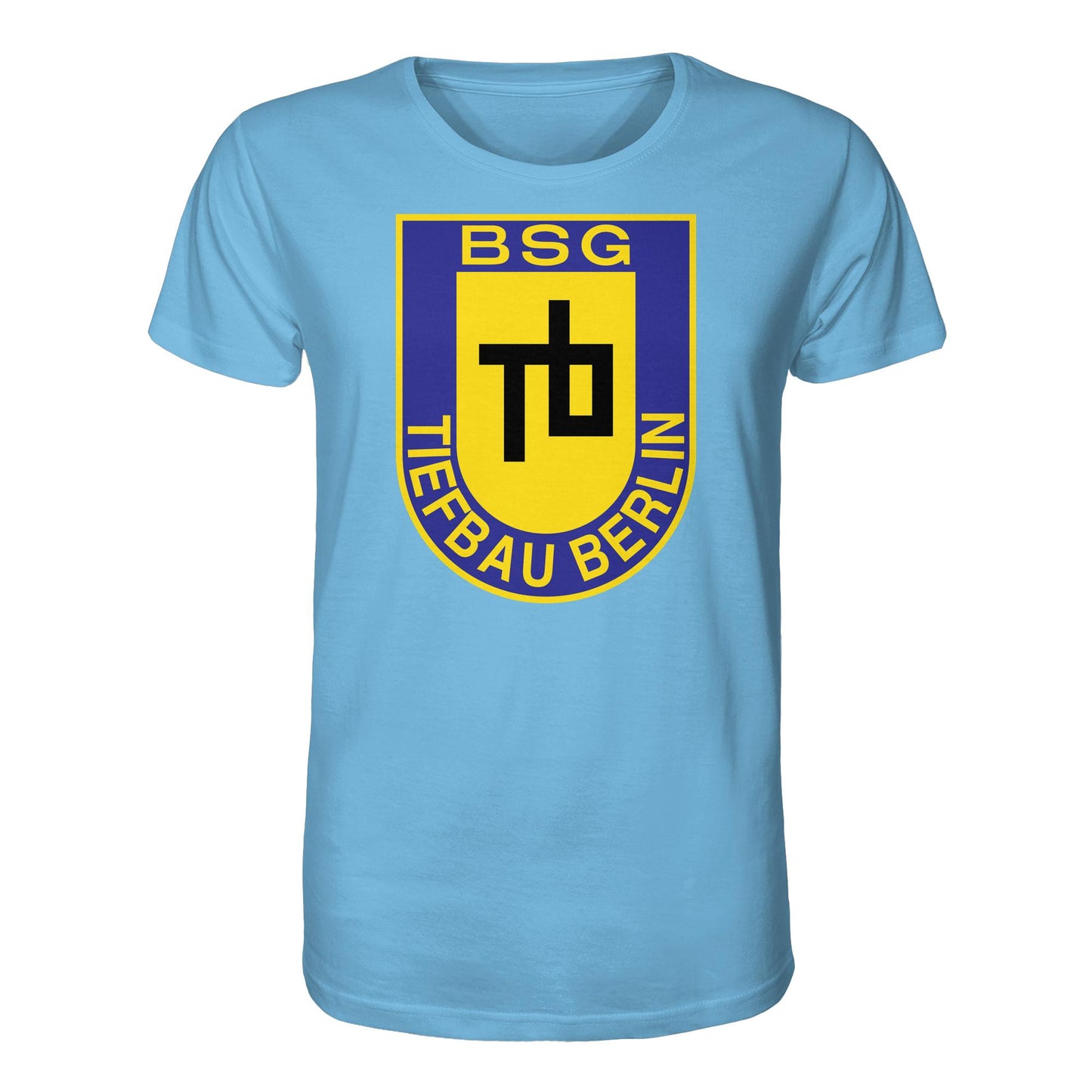 DDR Ostalgie Bio-Shirt Unisex • BSG TB TIEFBAU BERLIN
