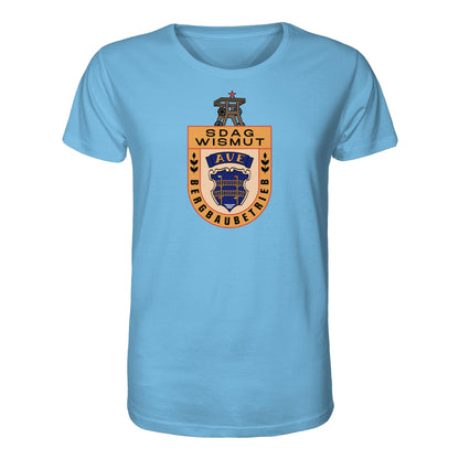 ORGANIC BIO SHIRT UNISEX • SDAG WISMUT AUE - ABZEICHEN