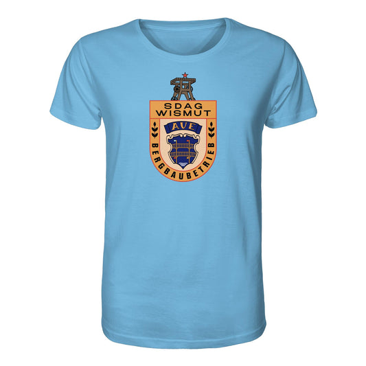 ORGANIC BIO SHIRT UNISEX • SDAG WISMUT AUE - ABZEICHEN