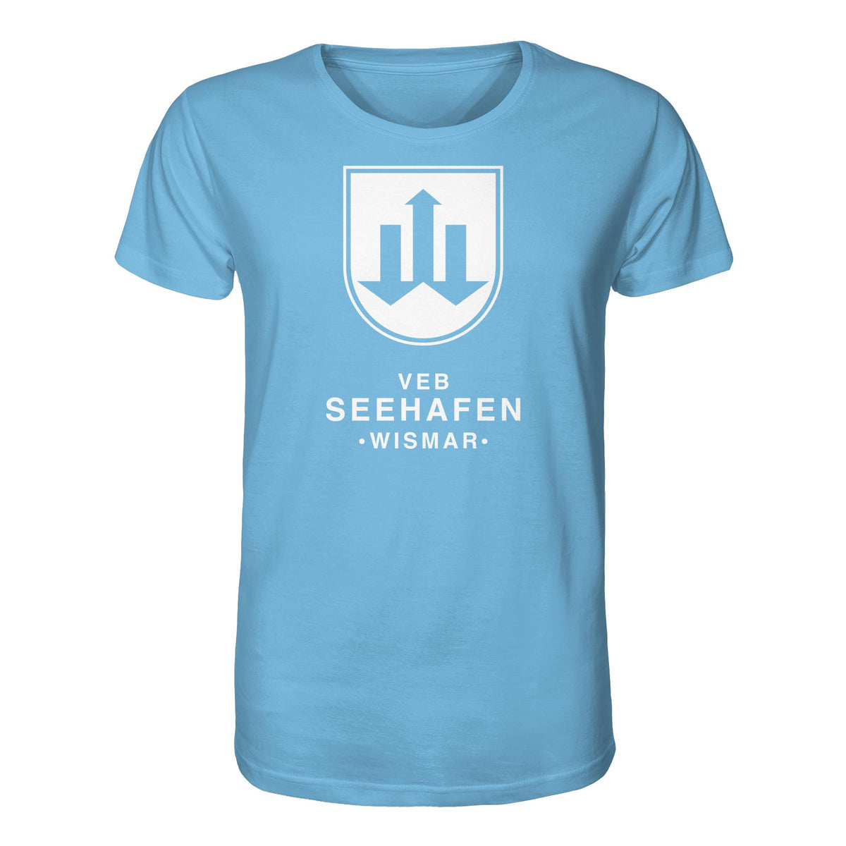 DDR Ostalgie Bio-Shirt Unisex • VEB SEEHAFEN WISMAR