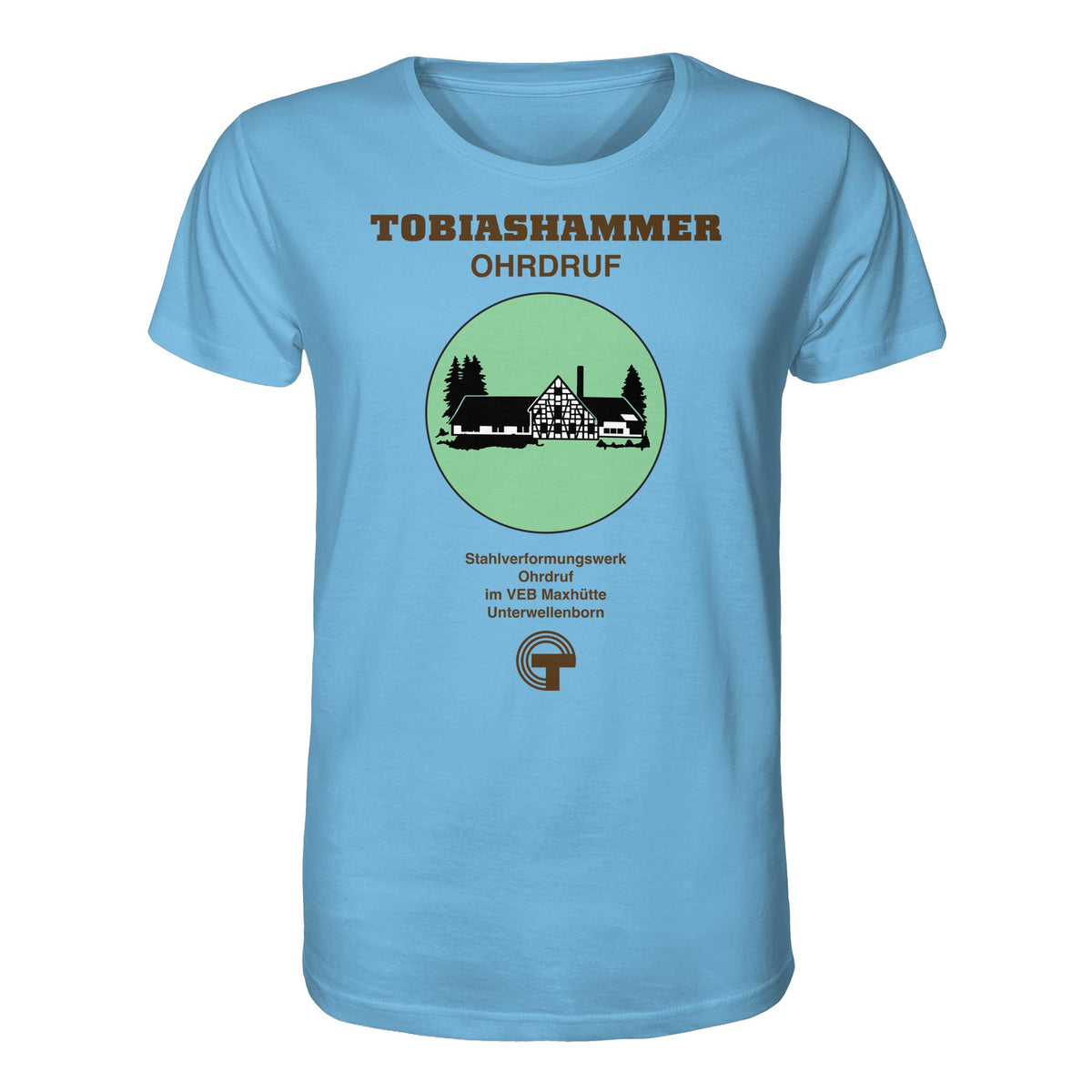 DDR Ostalgie Bio-Shirt Unisex • TOBIASHAMMER OHRDRUF - VEB MAXHÜTTE