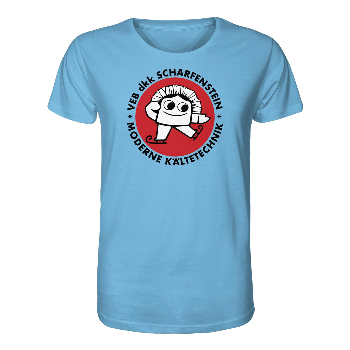 DDR Ostalgie Bio-Shirt Unisex • VEB DKK SCHARFENSTEIN