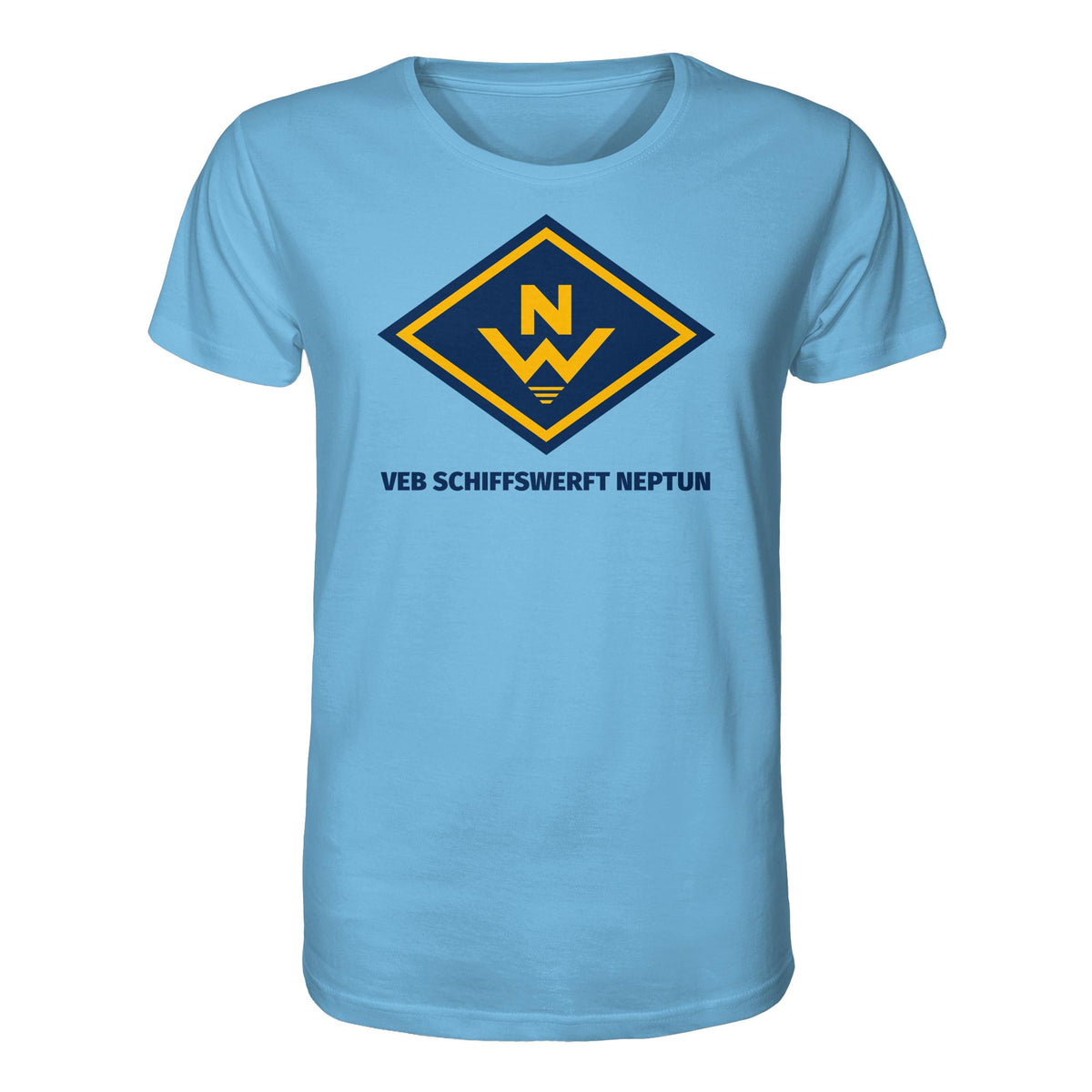 DDR Ostalgie Bio-Shirt Unisex • VEB SCHIFFSWERFT NEPTUN