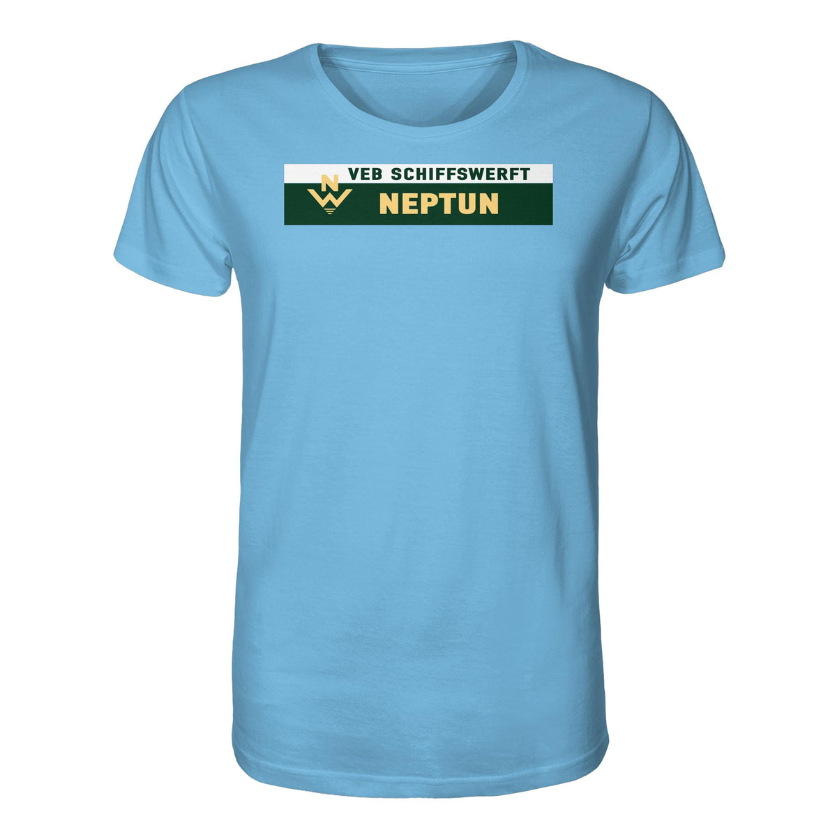 DDR Ostalgie Bio-Shirt Unisex • VEB SCHIFFSWERFT NEPTUN