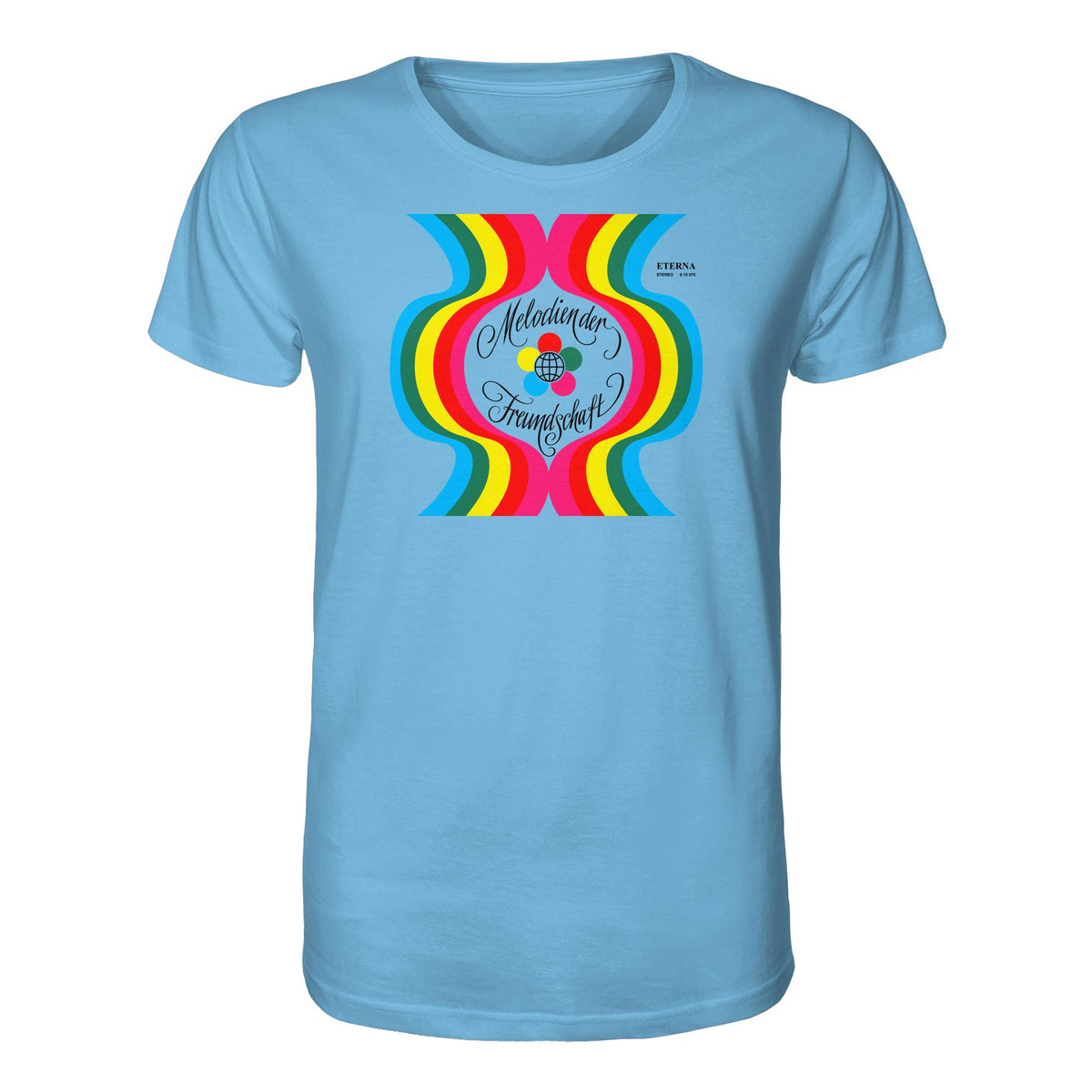 DDR Ostalgie Bio-Shirt Unisex • MELODIEN DER FREUNDSCHAFT ETERNA (ORIGINAL-PLATTENCOVER)