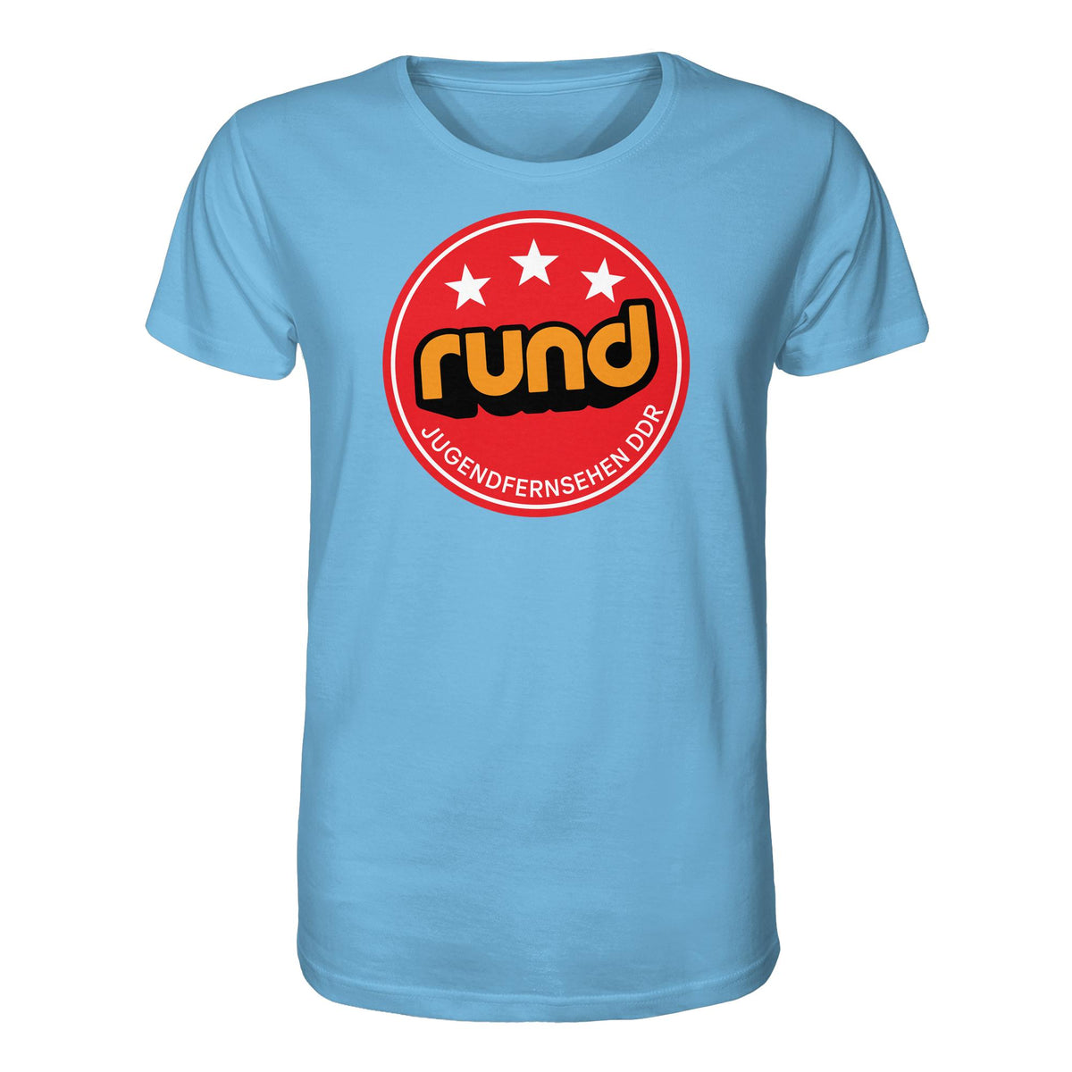 DDR Ostalgie Bio-Shirt Unisex • RUND - JUGENDFERNSEHEN DDR