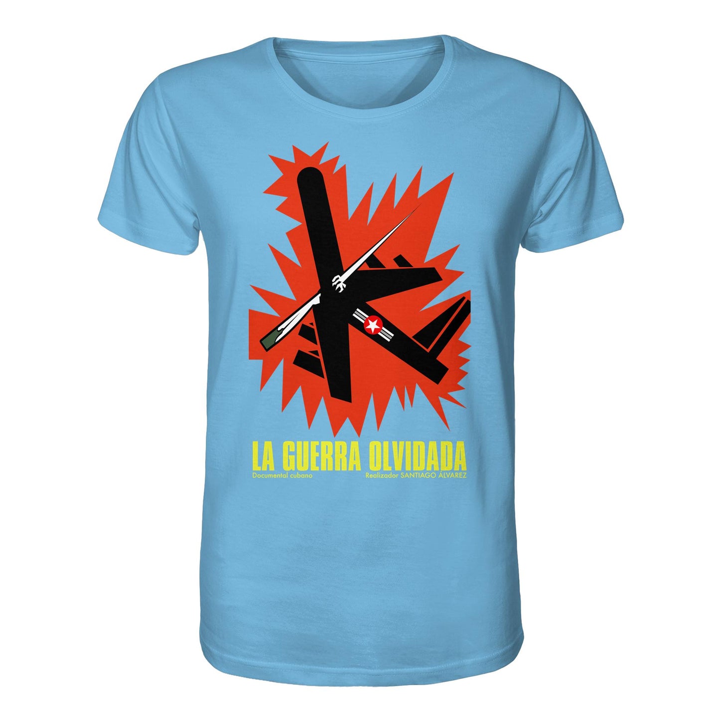 DDR Ostalgie Bio-Shirt Unisex • KUBA - LA GUERRA OLVIDADA (ORIGINAL POSTER)