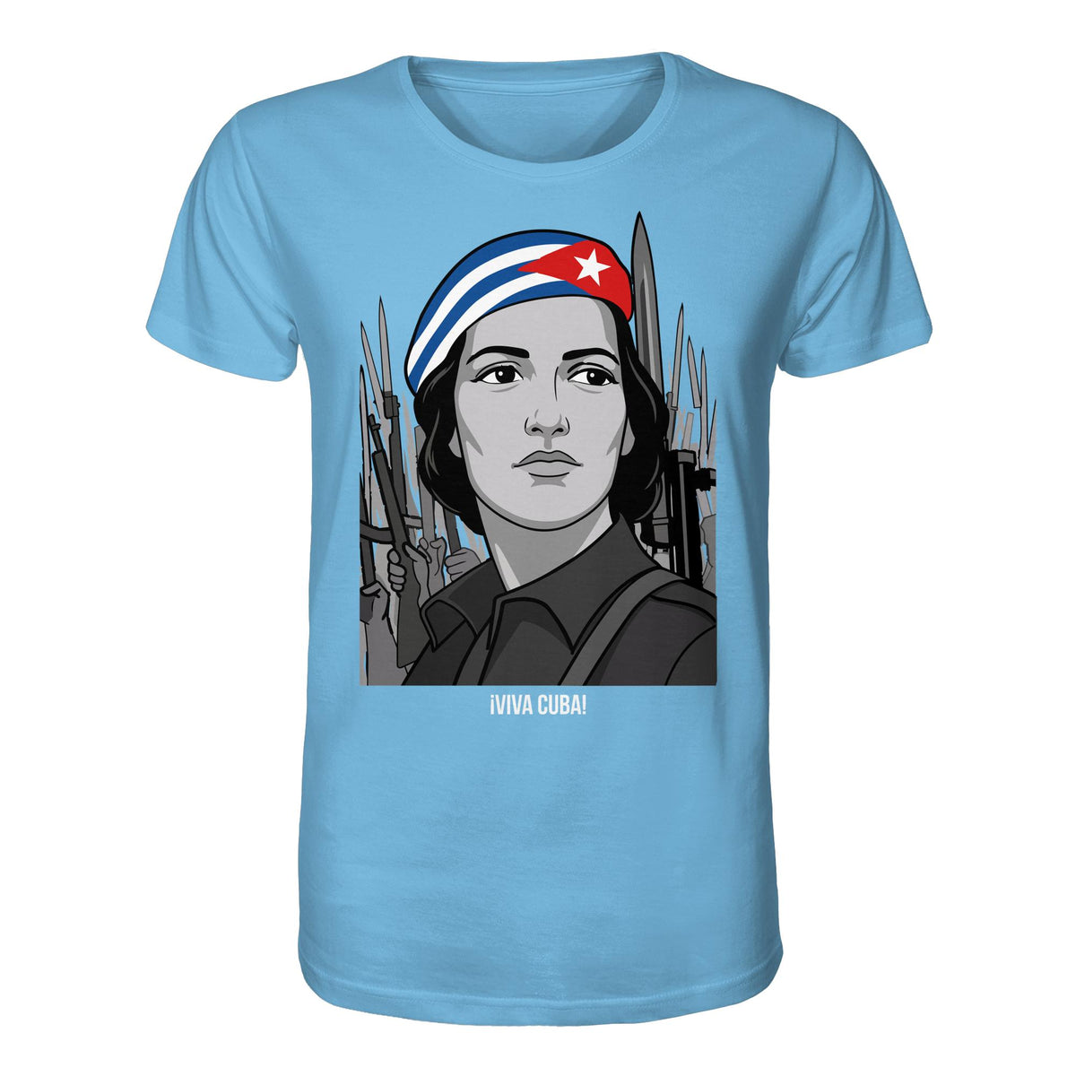 DDR Ostalgie Bio-Shirt Unisex • VIVA CUBA!