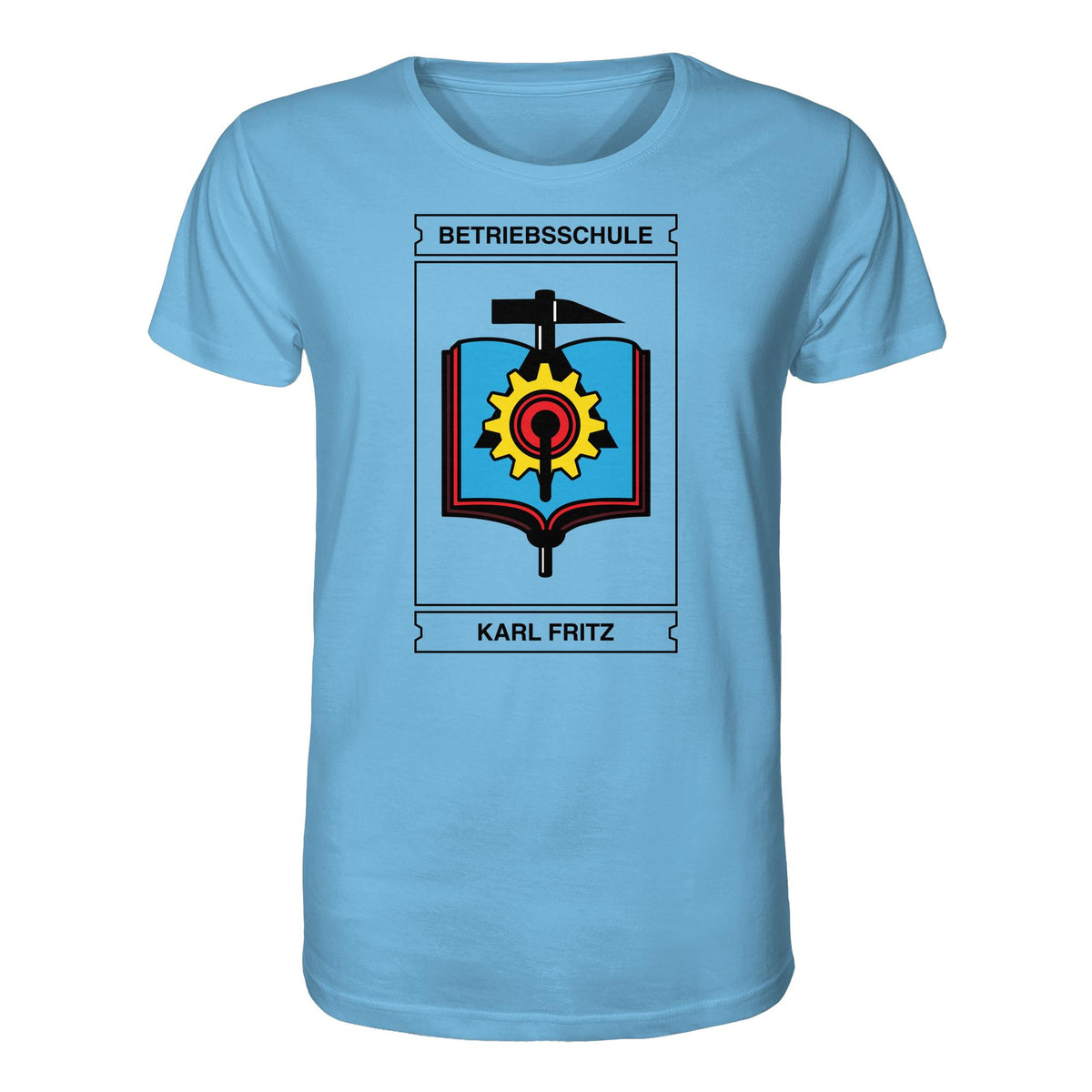 DDR Ostalgie Bio-Shirt Unisex • BETRIEBSSCHULE KARL FRITZ WISMAR