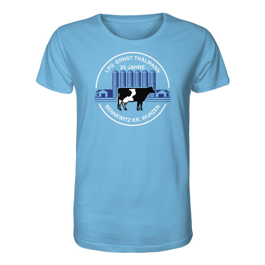 DDR Ostalgie Bio-Shirt Unisex • LPG ERNST THÄLMANN BENNEWITZ - WURZEN