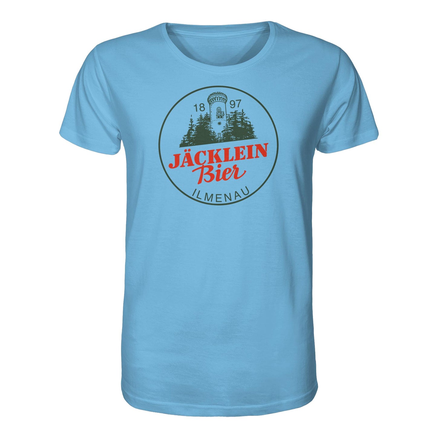 DDR Ostalgie Bio-Shirt Unisex • JÄCKLEIN BIER ILMENAU