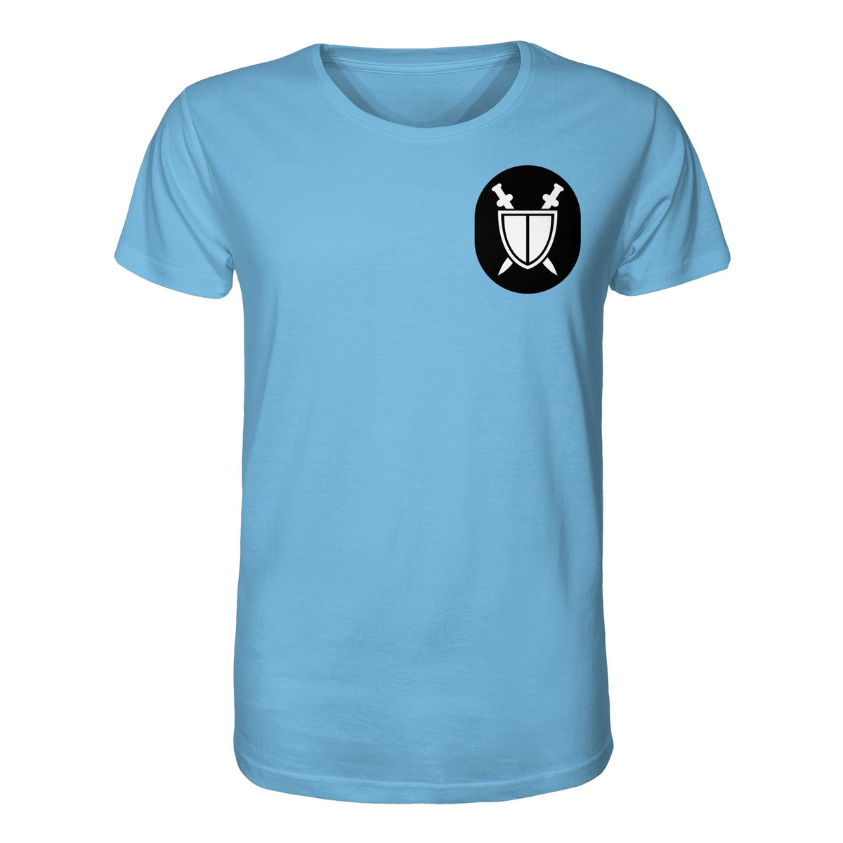 DDR Ostalgie Bio-Shirt Unisex • NVA EMBLEM - MILITÄRJUSTIZ
