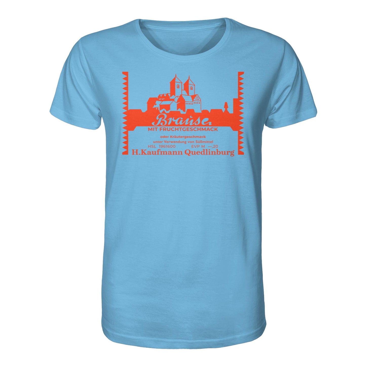 DDR Ostalgie Bio-Shirt Unisex • BRAUSE - KAUFMANN QUEDLINBURG