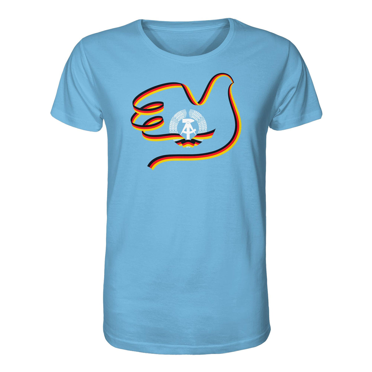 DDR Ostalgie Bio-Shirt Unisex • DDR - 40 JAHRE FRIEDEN IN DEUTSCHLAND (ORIGINAL-PLAKAT)
