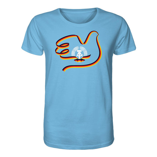 DDR Ostalgie Bio-Shirt Unisex • DDR - 40 JAHRE FRIEDEN IN DEUTSCHLAND (ORIGINAL-PLAKAT)