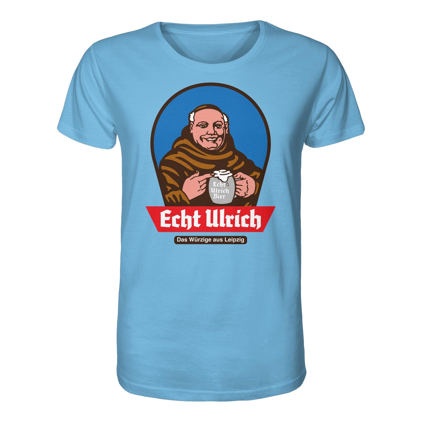 DDR Ostalgie Bio-Shirt Unisex • ECHT ULRICH BIER LEIPZIG