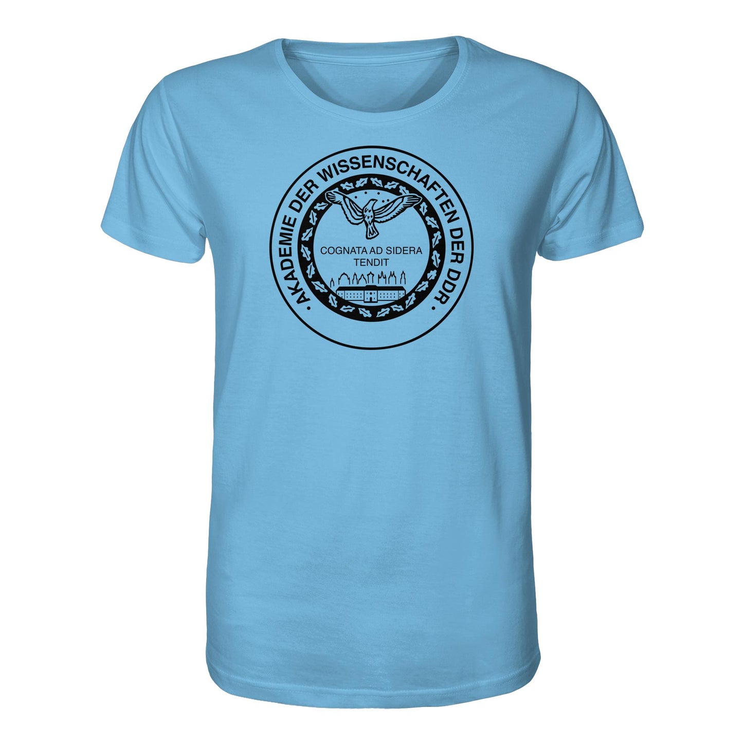 DDR Ostalgie Bio-Shirt Unisex • AKADEMIE DER WISSENSCHAFTEN DER DDR