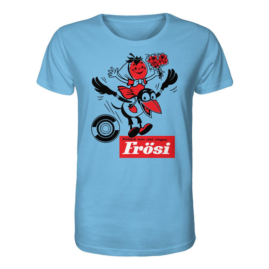 DDR Ostalgie Bio-Shirt Unisex • FRÖSI - TÖNENDE SONDERAUSGABE (ORIGINAL COVER)