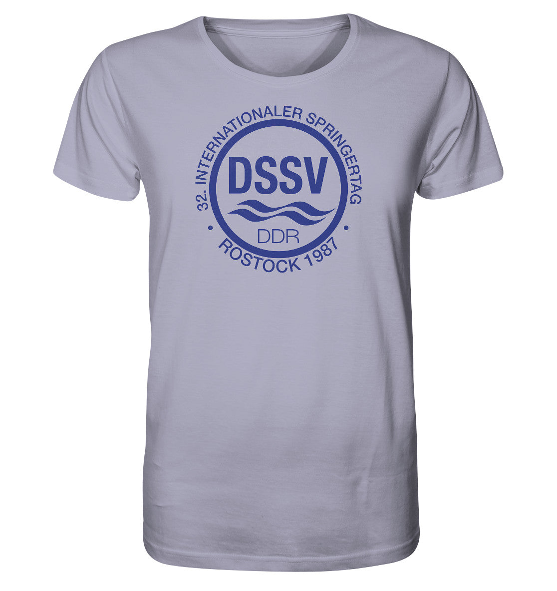 ORGANIC BIO SHIRT UNISEX • INTERNATIONALER SPRINGERTAG - ROSTOCK 1987 - hell