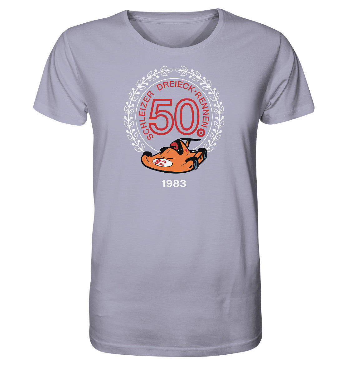 ORGANIC BIO SHIRT UNISEX • 50. SCHLEIZER DREIECK-RENNEN 1983