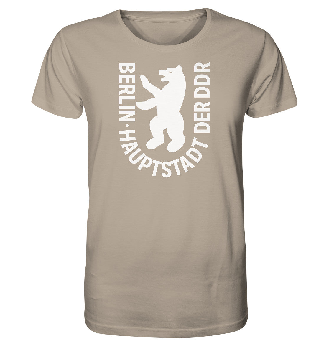 ORGANIC BIO SHIRT UNISEX • BERLIN - HAUPTSTADT DER DDR